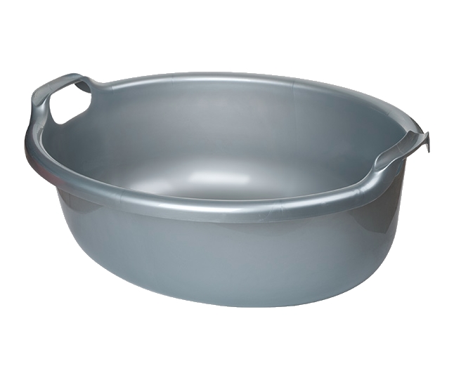 Drez plastový 35L 63x48x21cm oválny POBEDA, mix farieb