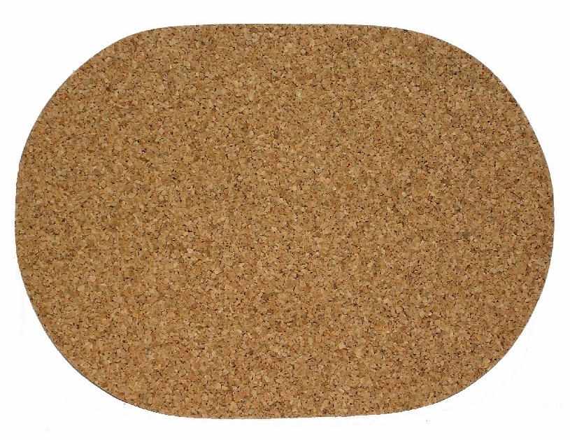 Prostírání korkové ovál 19x29cm/7mm CZ