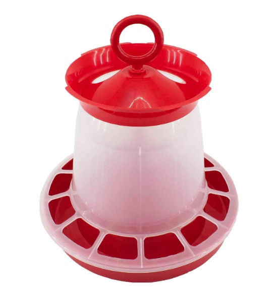 Kŕmidlo kuracie plast ¤33x36cm 9L so závesom