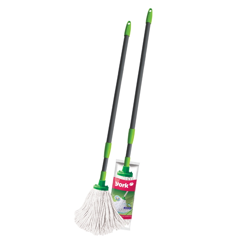 Mop třásňový 160g s teleskopickou holí YORK