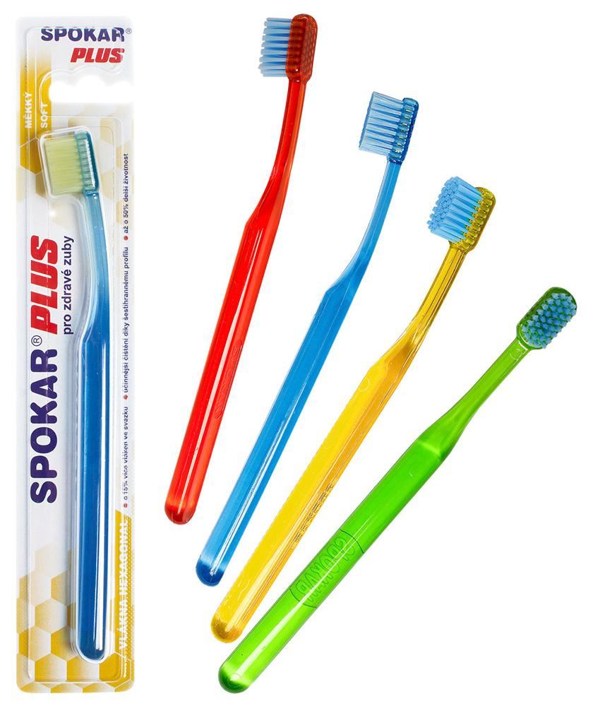 Zubná kefka SPOKAR 3428 PLUS mäkká