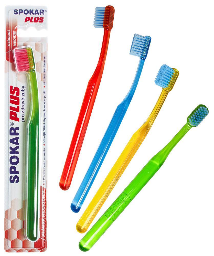 Zubná kefka SPOKAR 3428 PLUS stredná