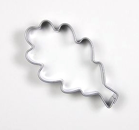 Vykrajovačka nerez dubový list 59x30mm SK