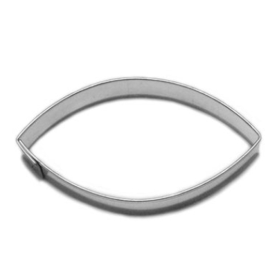 Vykrajovač oválik hladký veľký 57x29mm CZ