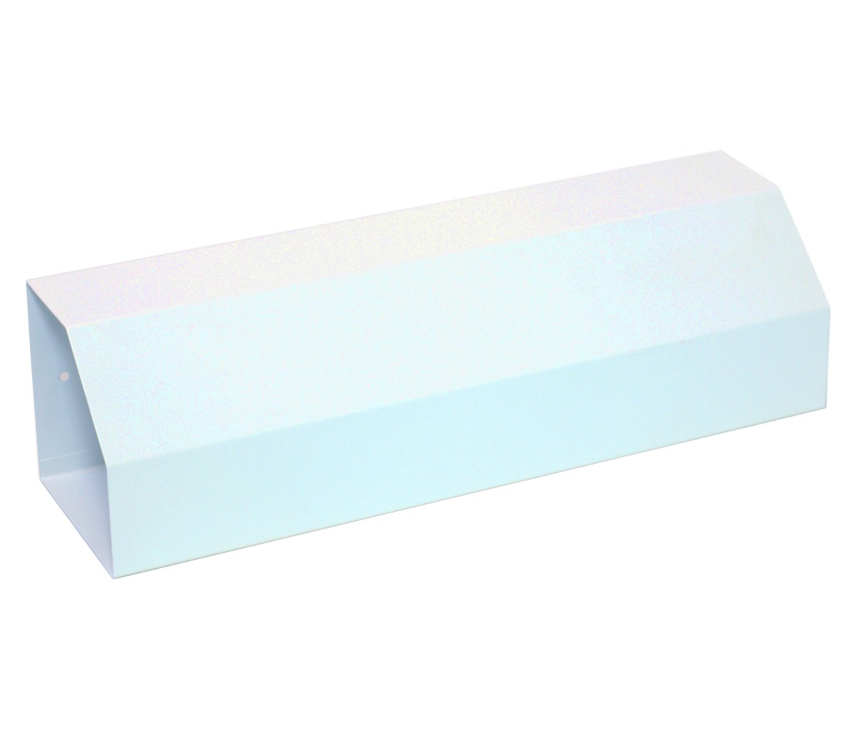 Schránka na noviny kov/lak 36x10,4x10cm biela MARS SK