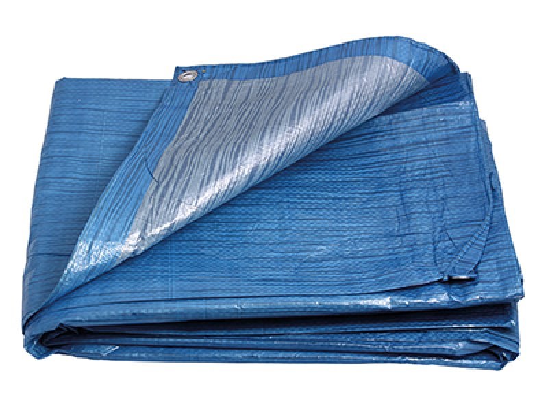 Plachta zakrývacia 2x3m 70g STANDARD modrostrieborná