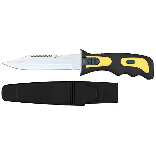 Nôž rybársky nerez / plast 25cm + puzdro FK002