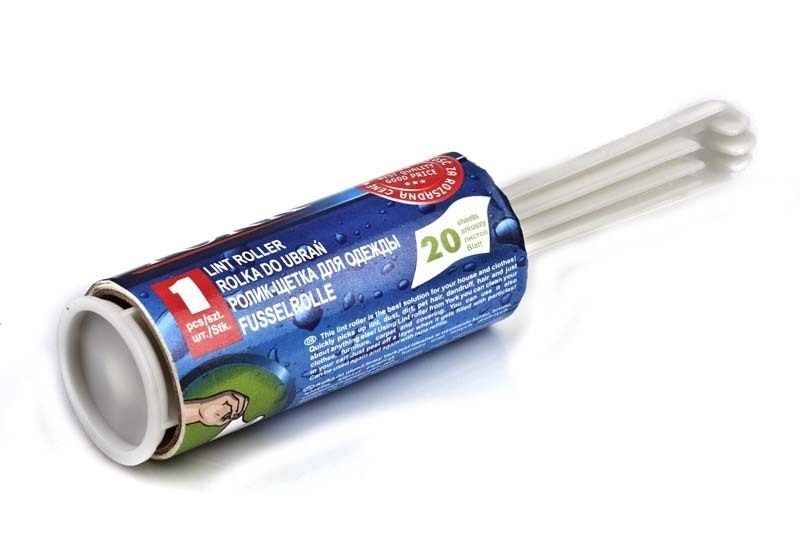 Váleček lepící na šaty plast/papír YORK