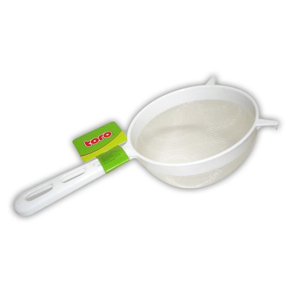Cedník plast ¤15cm s rúčkou TORO