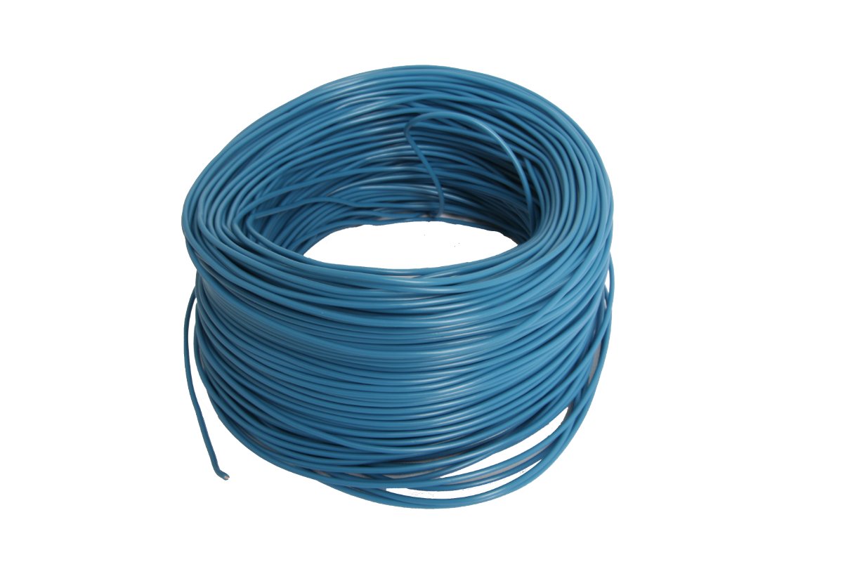 Kabel 1 x 0,75 mm modrý, MULTIPA