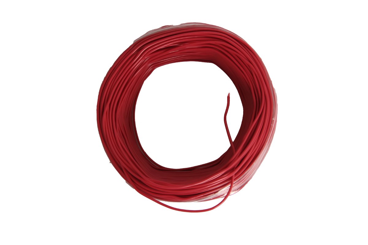 Kabel 1 x 1 mm červený, MULTIPA