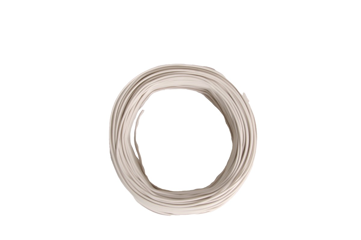 Kabel 1 x 1 mm bílý, MULTIPA