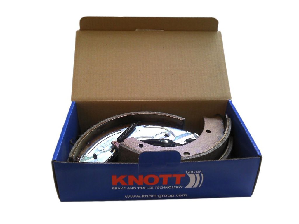 Brzdové čeľuste komplet 200x50 mm, Knott