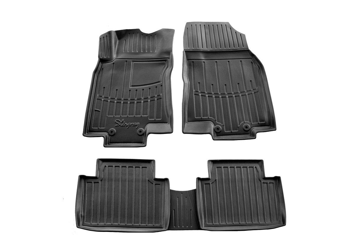 Gumové 3D koberce (TPE), RENAULT Koleos II, Stingray