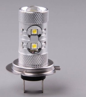 Žárovka LED H7 12V-24V 50W chip nepolarizovaná
