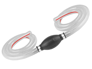 Přečerpávač paliva ruční hadice 2 x 1 m / 12 mm, Carmotion