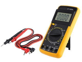 Digitální multimetr DT-9205A s LCD číselníkem, velký