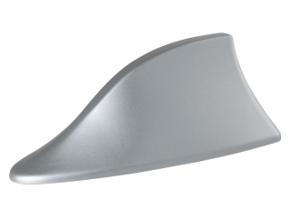 Anténa ploutev shark, samolepicí, se zesilovačem, STŘÍBRNÁ