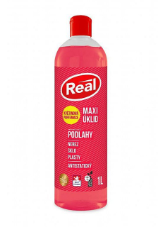 Mycí prostředek Real Maxi úklid s květinovou parfemací, 1l