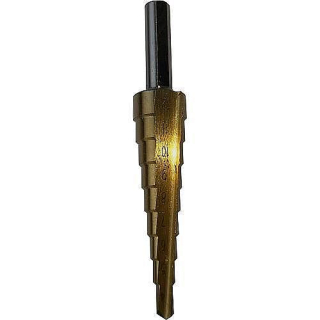 Vrták do kovu stupňovitý SD41, 04-12 mm, TiN, HSS