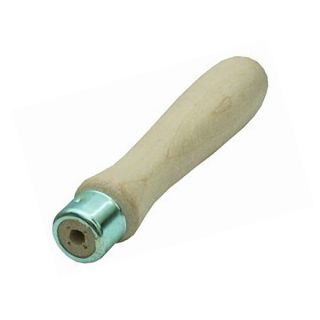 Rukojeť 130mm na pilník, buk-lak, násada