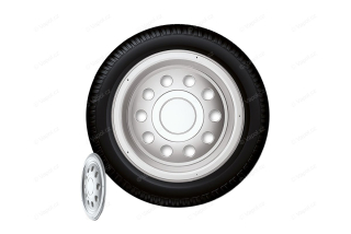 Poklice TRUCK zadní 22,5 TB01-F