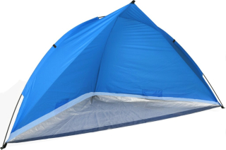 PROGARDEN Plážový stan s UV ochranou 260 x 110 x 110 cm modrá KO-X61900560