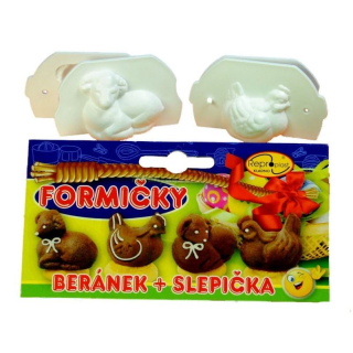 Formičky tvořítka beránek a slepička PH  CZ