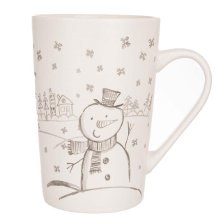 Hrnek porcelán 470ml  SNĚHULÁK