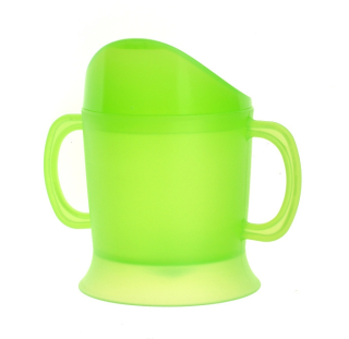 Hrnek kojenecký plast 230ml  CZ, mix barev