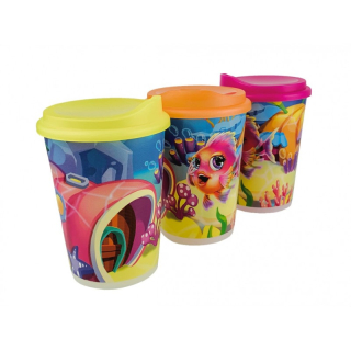 Kelímek PH 250ml s víčkem, pítko KIDS mix dekorů