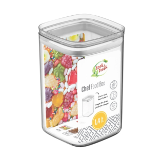 Dóza 1,4L čtverec  CHEF