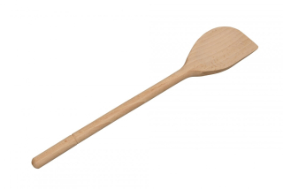 Vařečka oválná 30cm s rohem  CZ