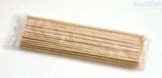 Špejle hrocené kulaté 30cm 100ks  CZ