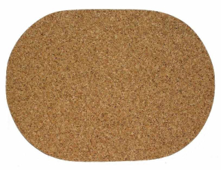 Prostírání korkové ovál 25x36cm  CZ
