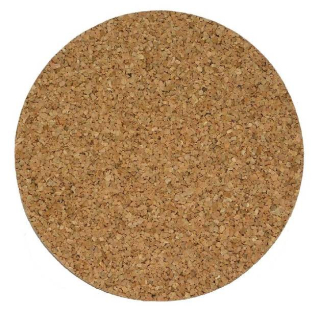 Prostírání korkové kruh ¤20cm/7mm  CZ