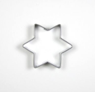 Vykrajovačka nerez hvězda velká 71x75mm  CZ