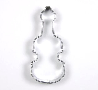 Vykrajovačka nerez housle 63x27mm  CZ