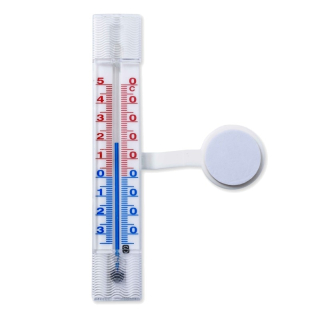 Teploměr okenní plast 14x2,5cm SL  HOME POINT