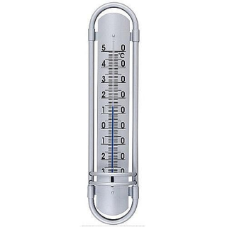 Teploměr 380x88x35mm ALU
