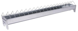 Krmítko pro drůbež KH-100, 1000mm, Zn