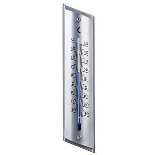 Teploměr STEEL 230x53x16mm