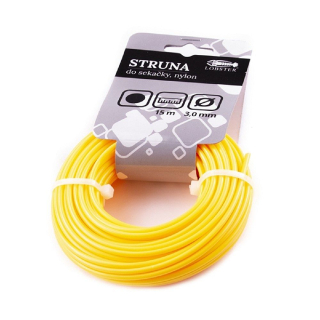 Struna do sekaček kulatá 15m, 3,0mm