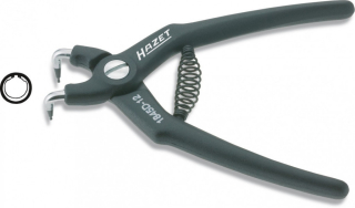 Vnitřní zahnuté kleště na pojistné kroužky 133 mm (1845D-12) - HA048762