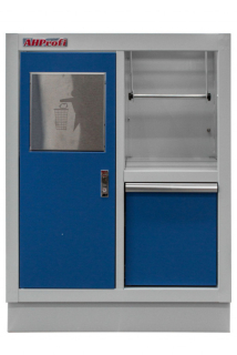Celokovová dílenská skříňka PROFI BLUE 680x458x910 mm - MTGC1301A