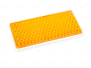 Odrazka oranžová UP105x48 (50P) samolepící