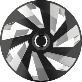 Poklice VECTOR RC 13 black/silver